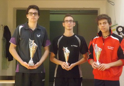 Premiazione 1a prova juniores 2014/15