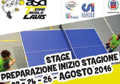 Stage Lavis agosto 2016