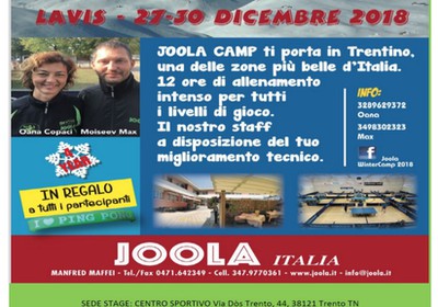 Tabletennis Winter Camp