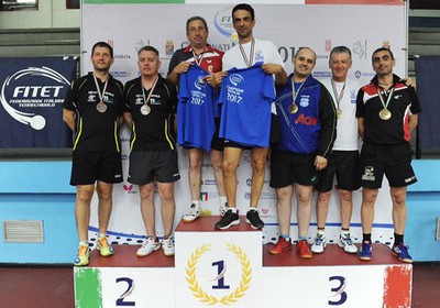 Podio Campionato Italiano Veterani 2017