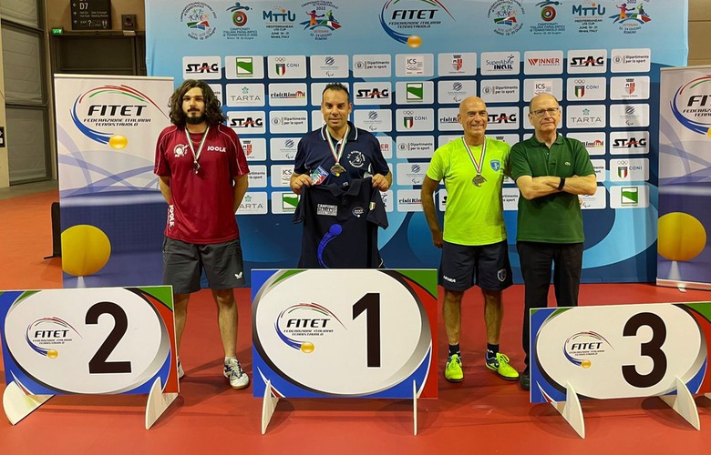 Campionati Italiani Paralimpici 2022 - podio classe9