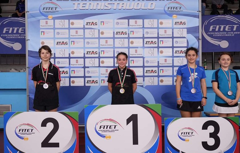 Torneo giov. Terni 18/11/23 - podio Nicole